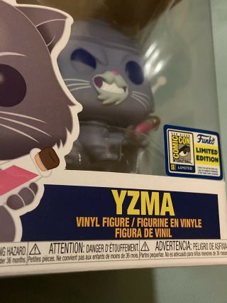 Funko Pop Sdcc 2020 Comic Con Disney Yzma Emperors Groove Official Sticker