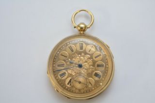 Rare John Bennett 18kt Gold Quarter Repeater London 1865