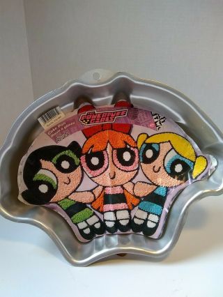 Cartoon Network Powerpuff Girls Cake Pan 2105 - 9902 Power Puff 2000 Mold