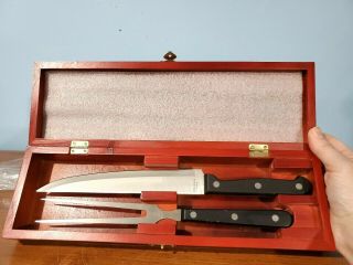 Kitchen: Knife & Carving Fork,  Dubuque Greyhound Park & Casino,  Stainless