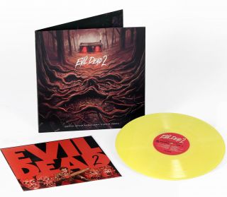 Evil Dead 2 Soundtrack Vinyl Lp - Joseph Loduca Waxwork Records Delta 88