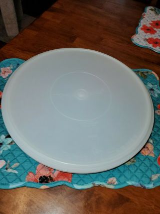 Large Round Tupperware Container 12 Inch X 2.  5 Cake Saver