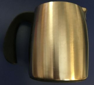 Starbucks 2006 Stainless Steel 16oz Milk Cream Steaming Frothing Pitcher Coffee 2