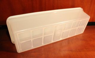 Tupperware Thin - Stor Celery/Vegetable Keeper Container 892 - 2 Lid 893 - 1VGUC 3