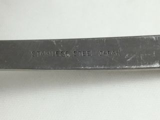 Vintage Stainless Steel Japan International Rogers Mark III INS21 Gravy Ladle 3