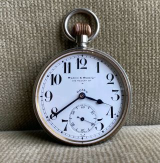 Mappin & Weeb London - 8 Eight Days Travel Clock - Pocket Watch 66 Mm Ca.  1910