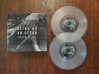 Being As An Ocean Vinyl Lp Dear God Dear G - D Clear /500
