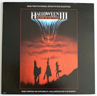 Halloween Iii: Season Of The Witch; Ost Vinyl Lp; 1982 Release