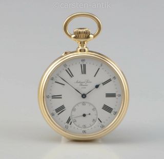 Pocket Watch Exquisite Lever Chronometer,  Manufactured By Louis Audemars 1873