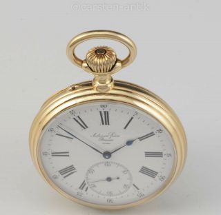 Pocket watch exquisite Lever chronometer,  manufactured by Louis Audemars 1873 2