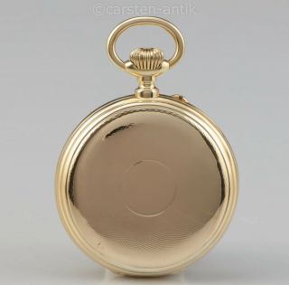 Pocket watch exquisite Lever chronometer,  manufactured by Louis Audemars 1873 3