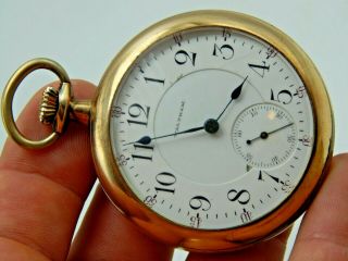 Antique Waltham Appleton Tracy & Co 17 Jewel 18s 20 Yr Gold Filled Pocket Watch