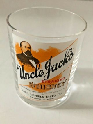 Jack Daniels Uncle Jack Straight Whiskey Shot Glass