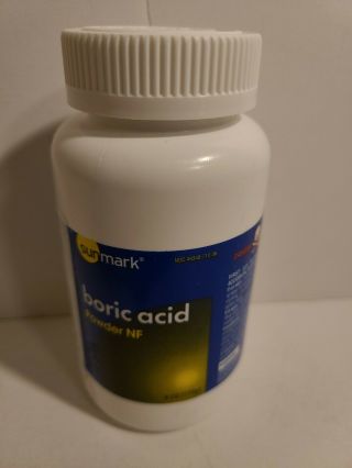 Sunmark Boric Acid Powder Nf 6 Oz By Sunmark