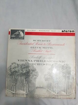 Schubert Rosamunde Music Etc Hmv Stereo Asd 478 First Press