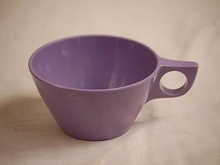 Vintage Royalon Melamine Melmac Lavender Purple Coffee Mug Tea Cup Camping Mcm