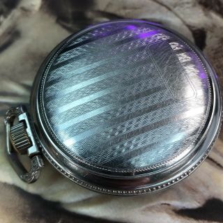 Spartan Illinois Usa Pocket Watch Case Size 16 Engraved