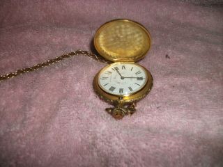Sears Roebuck And Co.  Pocket Watch Gold Filled Hunter Case Running Dial