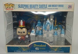 Funko Pop Disney 65th Anniversary Sleeping Beauty Castle W/mickey 21 - Out