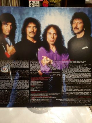 Black Sabbath Dehumanizer 2 Lp 2011 Uk 180 Gram Dio Gatefold Mob Heaven Hell