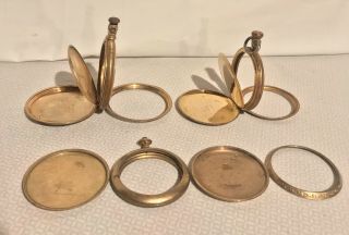 126 Grams Of Gold Filled Pocket Watch Cases For Use / Scrap Recovery