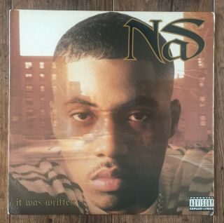 Nas ‎– It Was Written Lp.  Us 1st 1996 Columbia ‎– C 67015