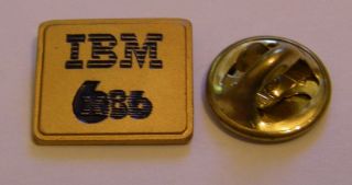 Ibm Cyrix 6x86 Vintage Pin Badge