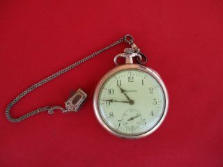 Vintage 1915 Hamilton Model 1 Grade 910 Pocket Watch 12s 17j (1619)