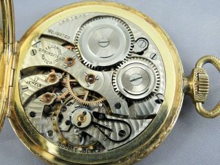 Antique Illinois Gold Filled Pocket Watch 12S Ca 1925 17J 405 Grade 3