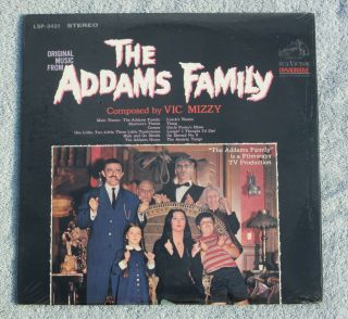 The Addams Family By Vic Mizzy 1965 Pressing - Not A Reissue