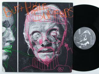 Butthole Surfers Psychic.  Powerless.  Touch & Go Lp Vg,  ^