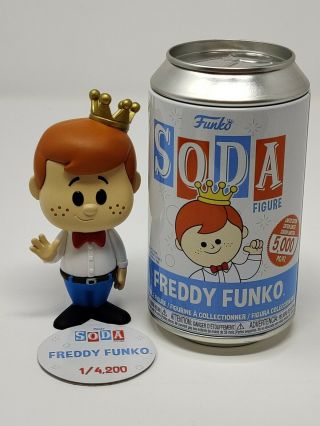Funko Soda Vinyl Figure Freddy Funko - Funko Shop Exclusive 1/4,  200