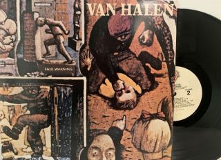 Van Halen - Fair Warning Lp 1981 Lp Warner Bros.  Hs 3540 / Inner Hard Rock Ex/nm