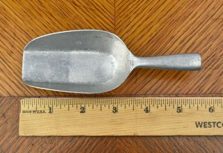 Vintage Aluminum Small Coffee Grain Scoop Made in Germany 50/4 - 145 3