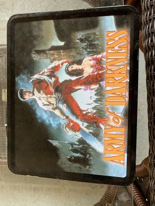 Army Of Darkness Neca Metal Lunch Box & Thermos Limited Edition