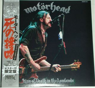 Motorhead – Kiss Of Death In The Lowlands - Biddinghuizen/nl,  Aug.  2007,  2lp Cv