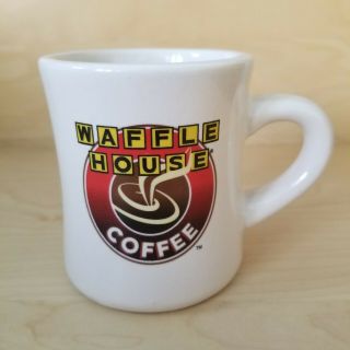 The Famous Waffle House Coffee Cup Mug Heavy Thick Diner Style Great Logo