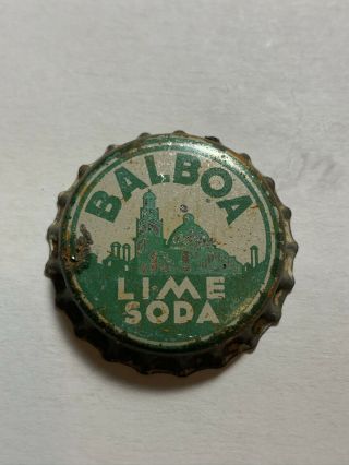 Balboa Lime Soda Cork Bottle Cap