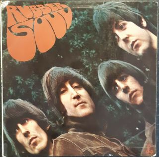 The Beatles ‎– Rubber Soul – Uk Parlephone Lp Vinyl Stereo - Rare Sleeve