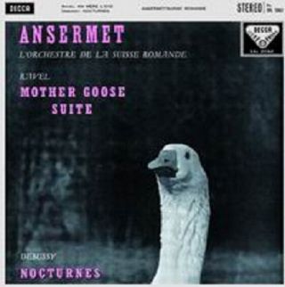 Ernest Ansermet,  Ravel Ma Mere L Oye De.  Mother Goose 180 Gram Vinyl Lp.
