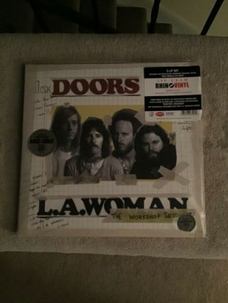 The Doors L.  A.  Woman: Workshop Sessions Jim Morrison 180 Gram Vinyl Lp Nm