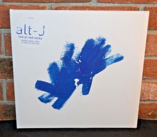 Alt - J - Live At Red Rocks,  Limited 2lp Blue Vinyl,  Download & Dvd Gatefold