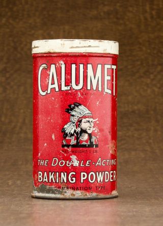 Vintage Calumet Baking Powder Can