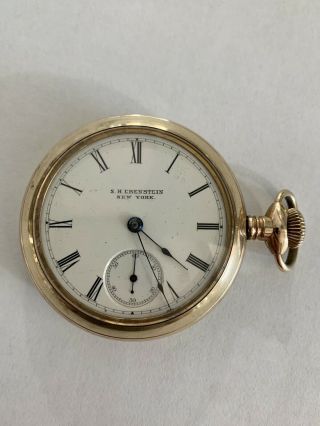 Vintage Pocket Watch S.  H.  Ebenstein