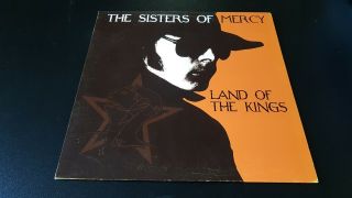 The Sisters Of Mercy ‎–land Of The Kings - Lp - Coloured