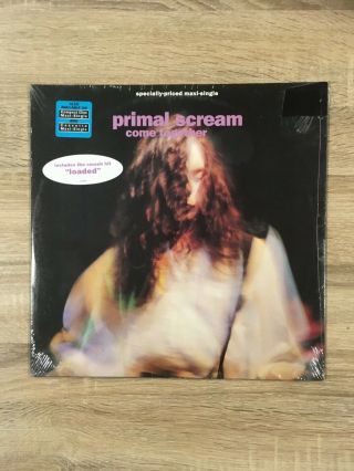 Rare Primal Scream - Loaded,  Come Together 12 " 1990 Sire New/old Stock