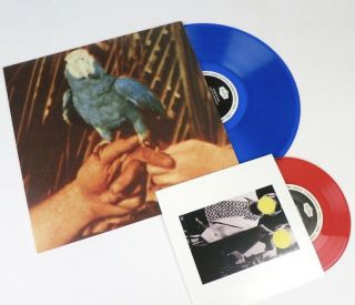 Andrew Bird Are You Serious Blue Vinyl Lp With Bonus Red Vinyl 7 "