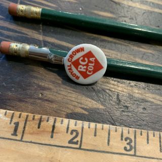 Vintage Rc Cola Advertising Pencil Clip Bonus Two Vintage Pencils