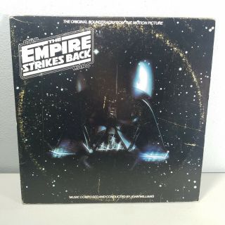 Star Wars The Empire Strikes Back Double Album Movie Soundtrack 12” Vinyl Record