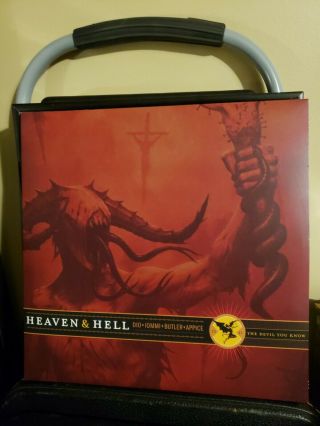 Heaven & Hell The Devil You Know 2 Lp Black Vinyl W/ Poster Black Sabbath Dio